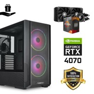 FUTURAIT Stolno računalo Elite GamerPC / AMD Ryzen 7 5700X3D, 32GB, 2TB SSD, NV RTX 4070, Windows 11 Pro