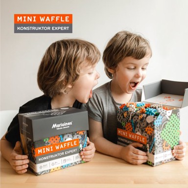 MARIOINEX Set Waffle kockica Konstruktor ekspert, 301kom.