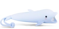 RABBIT&FRIENDS Silikonska lampa s mjehurićima i delfinom, USB-C