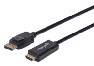 MANHATTAN Kabel, DisplayPort (M) na HDMI (M), FHD, 1.8 m