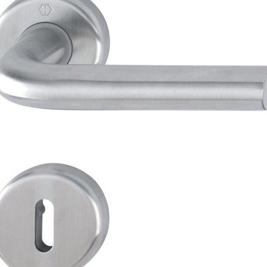 HOPPE Kvaka za vrata Garnitura Essen rozeta ključ inox