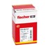 FISCHER Plastična tipla N 6 x 40/10 F, s vijkom, 100/1