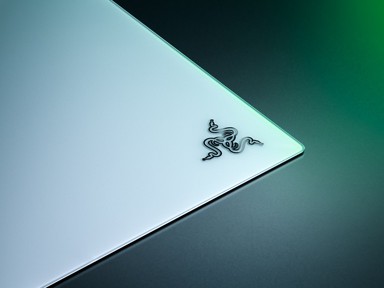 RAZER Podloga za miš Atlas Pro, kaljeno staklo, bijela