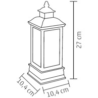 HOME LED svjetiljka s efektom snijega, LTN 17