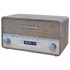 DENVER Radio DAB-36LW, prijenosni, digitalni, smeđi, bijeli