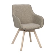 ROWICO Bež blagovaonske stolice u setu 2 kom Alison 