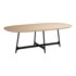 DAN-FORM DENMARK Blagovaonski stol s pločom u dekoru hrasta 110x220 cm Ooid 