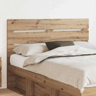 Uzglavlje 140 cm, konstruirano drvo, umjetnički hrast