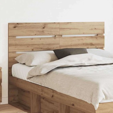 Uzglavlje 140 cm, konstruirano drvo, umjetnički hrast