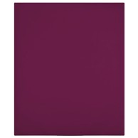 Plahte s gumicom od žerseja 2 kom bordo 90x200 cm pamučne