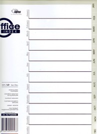 Pregradni registri PP Dec.–Jan. A4+, sivi