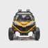 Dječji buggy na akumulator EXPLORER, dvosjed, žuti