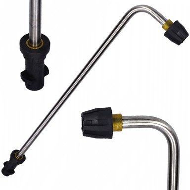 ROSFIX Kutna mlaznica 90°, kompatibilna s Kärcher K2–K7, 160 bar, M18 navoj, 15 l/min