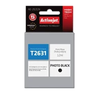 ACTIVEJET Tinta AE-2631N, zamjena za Epson 26 T2631, supreme, 12 ml, crna