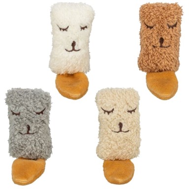 TRIXIE Igračka za mačke, pliš Sleeping Face, 17 cm, razni oblici