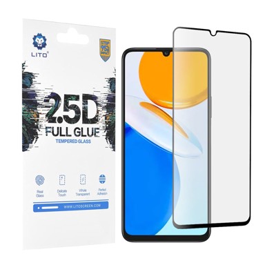 LITO 2.5D FullGlue staklo za Honor X7, crno