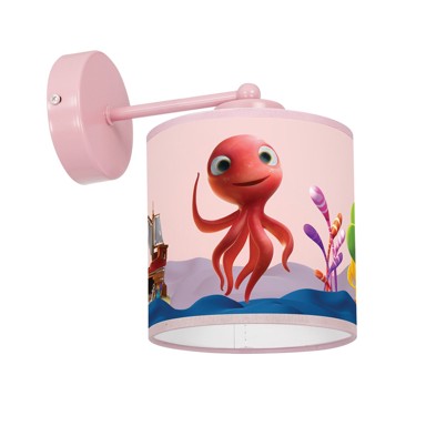 OCTOPUS LOLA MiniMini zidna lampa, 1xE27