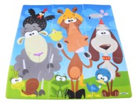 Podloga od pjene puzzle životinje 37x37cm