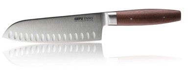 GEFU Santoku nož ENNO s utorima 18 cm