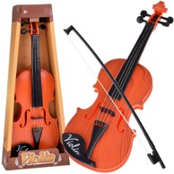 Plastična violina s gudalom, 42 cm, svjetlo smeđa
