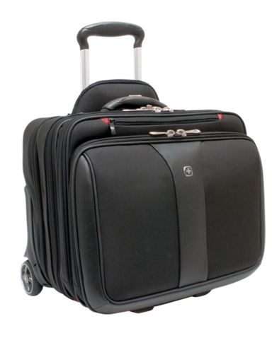 WENGER Torba na kotače za laptop Patriot II 15,4 / 17,, crna