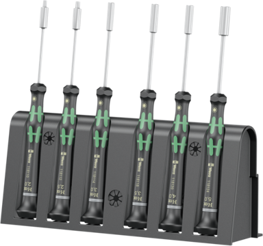 WERA Set mikro odvijača, držač, 6-dijelni