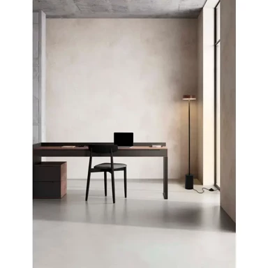 NOVA LUCE Thea stajaća lampa led/3000k/17w/929lm/bijela & gold nl9695294