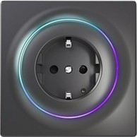 FIBARO Pametna utičnica FGWOF-011-8, F-tip, crna