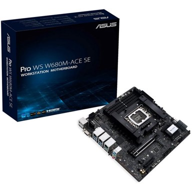 ASUS Matična ploča Pro WS W680M-Ace SE, Intel W680, mATX, s. LGA1700