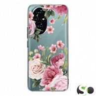 HQ Silikonska maskica za Honor 200 Prozirna Flowers #3