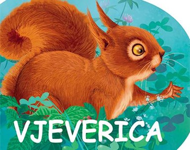Knjiga Male šumske životinje Vjeverica  