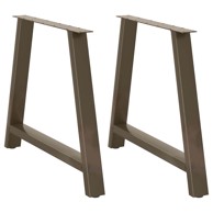 Noge za blagovaonski stol A-oblika 90x(72-73) cm 2 kom