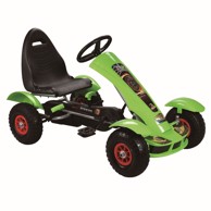 Go-Kart na pedale F618 zeleni