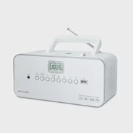MUSE Prijenosni CD/MP3 radio M-28RDW, USB, bijela