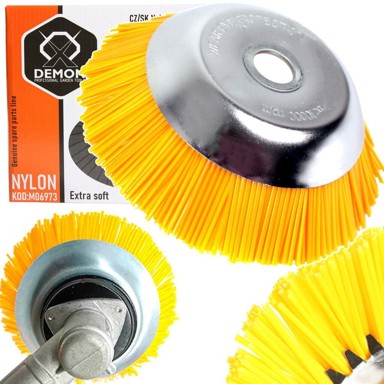 MAR-POL Najlonski disk-četka za kosilice i trimere, Ø 200 mm, 25,4 mm