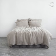 LINEN TALES Lanena posteljina Natural 200x200 cm za bračni krevet