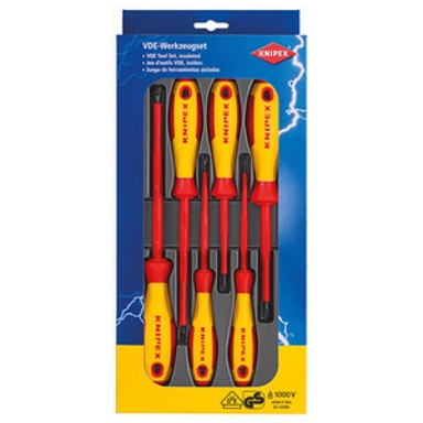 KNIPEX Odvijači u setu, 1000 V, 6 dijelova