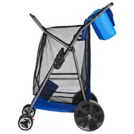 VEVOR Kolica za plažu, 780 x 635 x 1065 mm, plava