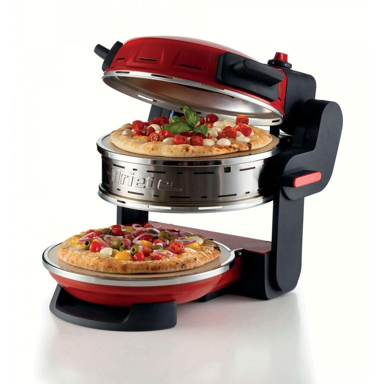 ARIETE Pekač za pizzu 0927/00, za 2 pizze, 2300 W, crveni