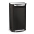JOSEPH JOSEPH Crna željezna kanta za smeće s pedalom 30 l Titan 