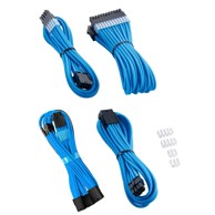 CABLEMOD Pro ModMesh 12VHPWR set produžetaka kabela, svijetlo plavi CM-PCAB-16P3KIT-NKLB-3PC-R