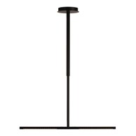 UMAGE Crna metalna LED viseća svjetiljka s metalnim sjenilom Omni Ceiling 