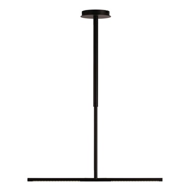 UMAGE Crna metalna LED viseća svjetiljka s metalnim sjenilom Omni Ceiling