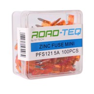ROAD-TEQ Set osigurača Mini 5 A 100 kom Pfs121