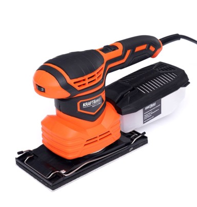 KRAFT&DELE ekscentrična brusilica 3 u 1, 1200 W, sa spremnikom za prašinu, KD3063