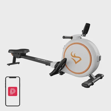 DEER RUN Veslačka sprava RW600, magnetna, 32 razine otpora, bijela