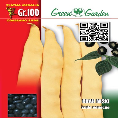 GREEN GARDEN Sjeme povrća grah zrnaš 100g