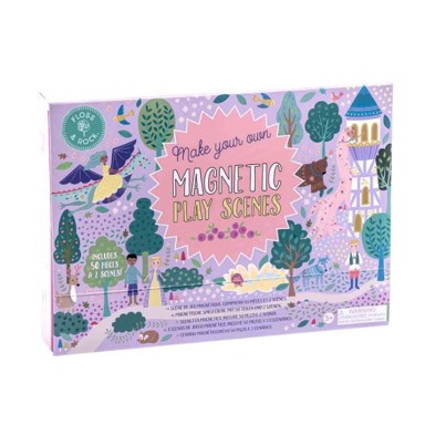 FLOSS&ROCK® Magnetna knjigica Magnetic Play Scenes Fairy Tale