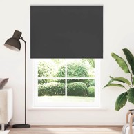 Rolo zavjesa blackout crna 160x210 cm širina tkanine 156,6 cm