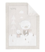 KIKKA BOO Soft sherpa deka 110x140 cm, My Teddy